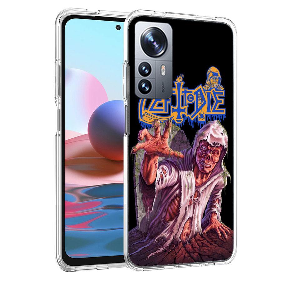 Металлический ремешок D-Death Чехол для телефона Для Redmi Note 13 Pro Plus 14 Pro+ 12S 12 11S 11T 11E 11 10S 10 9S 9 Xiaomi Capa TPU