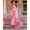Pure Silk Digital Printed Saree, Exuding Regal Charm With Its Rich Pallu And Intricate Brocade Blouse