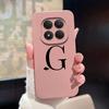 Для Redmi Note 15 Pro 4G 5G Чехлы Простота 26 Букв Ударопрочный Жидкий Силикон Чехол Для RedmiNote15 RedmiNote15Pro Fundas