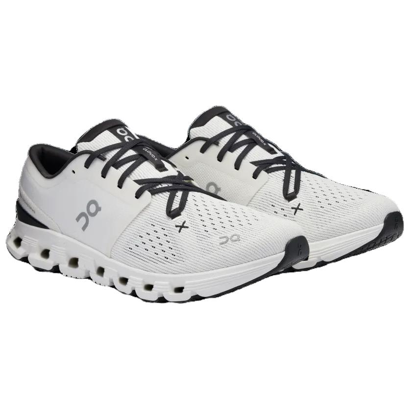 ON Cloud X 4 Ivory Black Мужские кроссовки Крем 3ME30040791