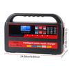 130W Power 24V 12V Car Battery Charger Intelligent Automatic Pulse Repair Digital For Lead Acid Batteries Household Storage Cell
