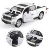 1/32 Масштаб Toyota Tundra Пикапы Литые автомобили Модель игрушки, игрушка из цинкового сплава со звуком и светом, откат, подарки на день рождения для детей