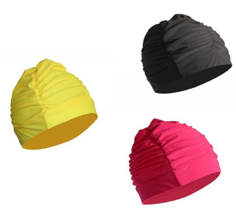 Long Hair Spa Cap With Bubble Material For Swimming And Hot Spring Use
