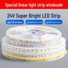 Self-Adhesive 24V SMD LED Strip Lights – Super Bright Linear Light for Exhibitions, Furniture, and Households