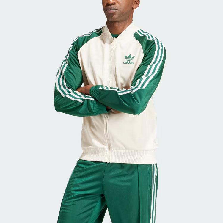 adidas Originals Sst Track Top Мужская куртка зеленая IS1403