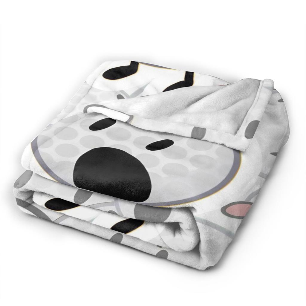 Ball BFDI Animated Flannel Blanket Funny Throw Blankets for Home Hotel Sofa 150*125cm Bedspreads