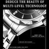 Мужские часы с подарочной коробкой, водонепроницаемые кварцевые часы с календарем