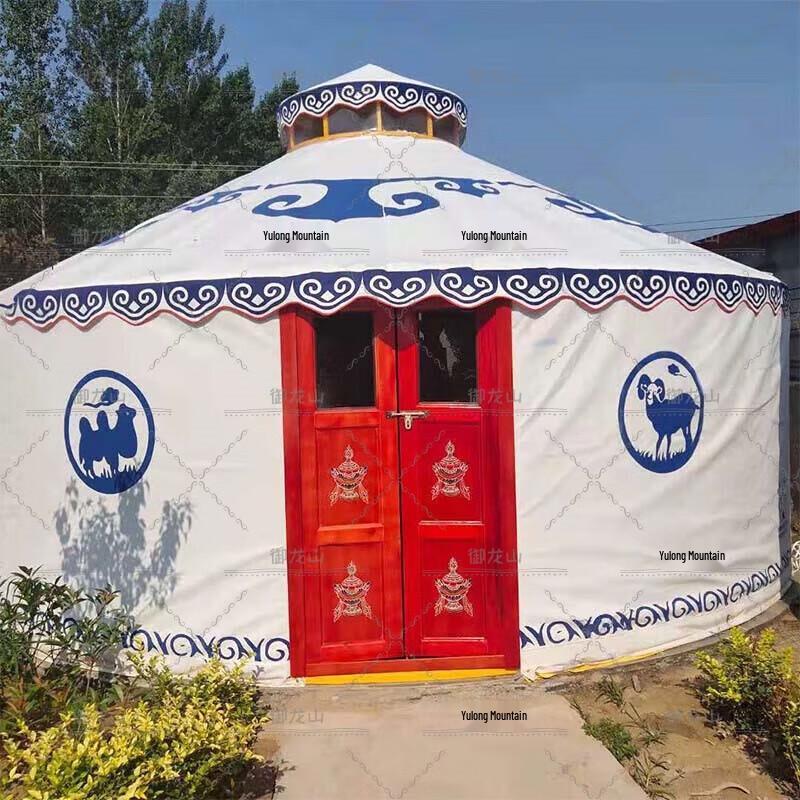 Yulongshan Уличная монгольская юрта