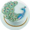 3Pcs/Set Wing Feathers Plastic Grain Mold Fondant Cake Decorating DIY Tool Sugarcraft Cupcake Kitche