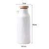 Wooden Cover Ceramic Oil Pot Household Leak-proof Oil & Vinegar Pots Porcelain Kitchen Soy Sauce Pot Oil Tank Seasoning Bottle