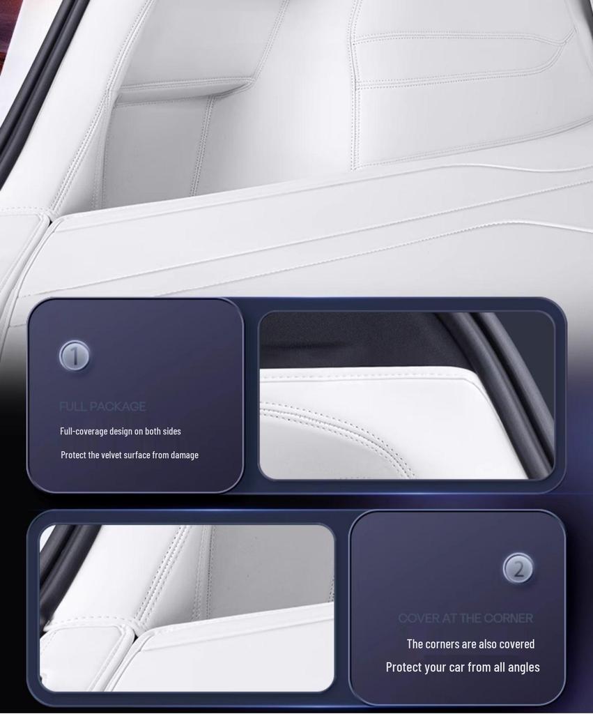 Коврик в багажник Tesla Model Y 2025 - Полное покрытие, Аксессуар для интерьера автомобиля