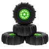 4 Pcs Remote Control Car Tire 138Mm 17Mm Wheel Hex Replacement For ARRMA Mojave TRAXS UDR FS Yikong