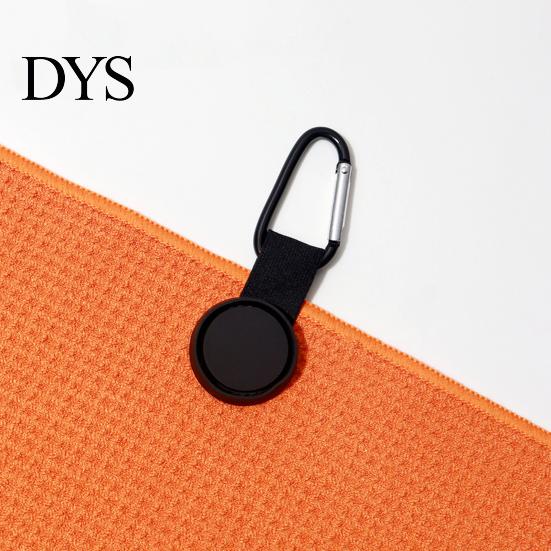 Absorbent Golf Towel Magnetic Microfiber with Carabiner Quick Drying Sports Waffle Golfers Pattern Club Ball Cleaning Cloth Accessories Golfer
