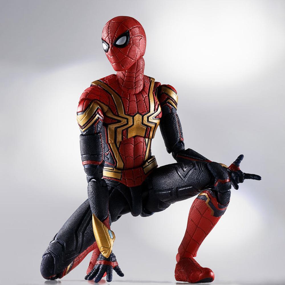 Spider-Man Integrated Suit Action Figure No Way Home Movie Collectible Toy Boxed Gift for Boys
