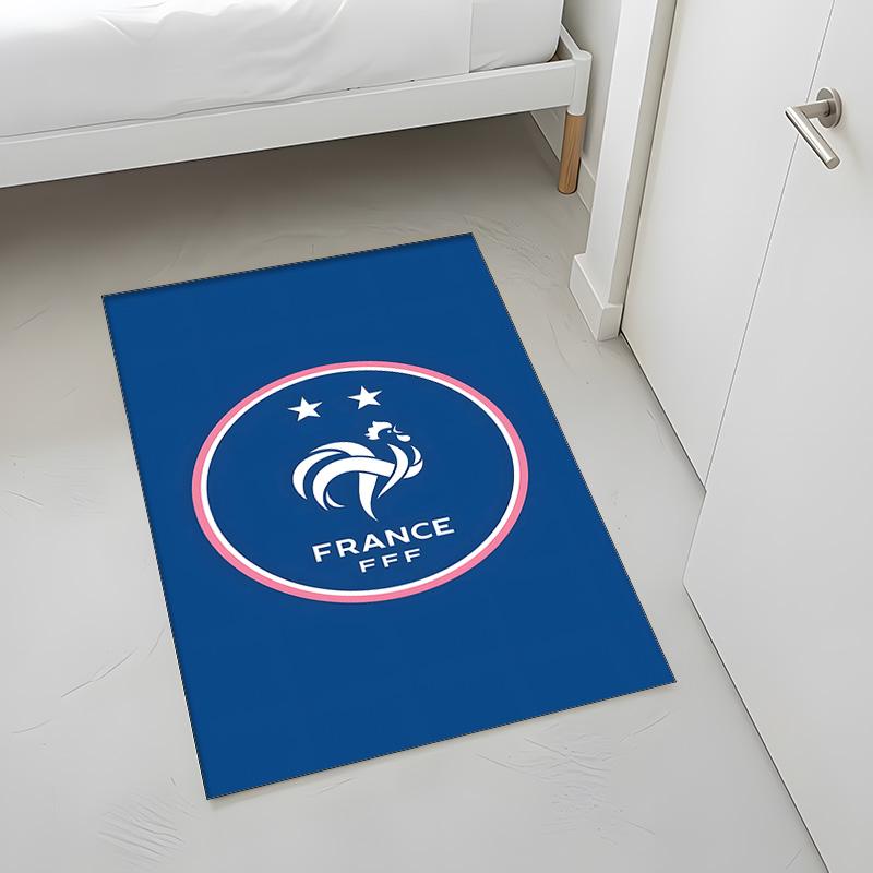 France National Football Team (1) Rug Suitable For Living Rooms Bedrooms Computer Rooms Dining Areas And Placement Under Tables And Chairs Also An Ide