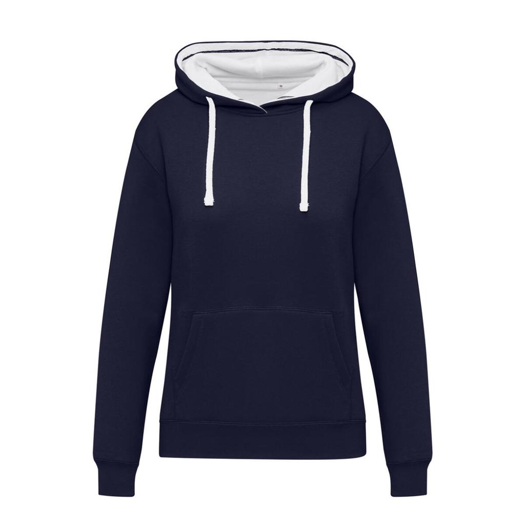 SG Originals Womens/Ladies Contrast Hooded Hoodie