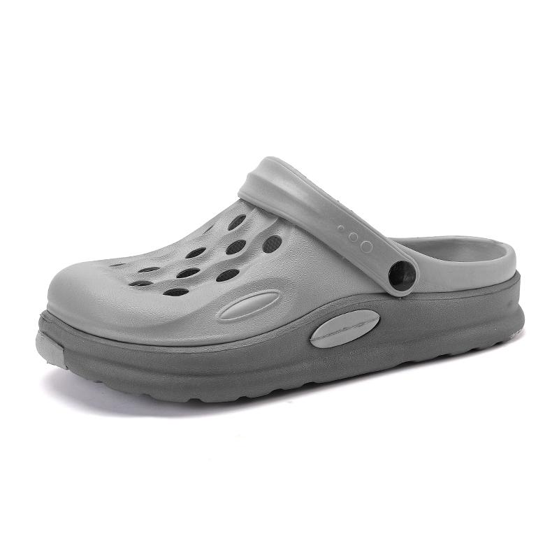 Летние сандалии-сабо мужские повседневные тапочки для сада сабо водонепроницаемая обувь классические сандалии-сабо для кормления 2024