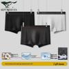 Men's Seamless High Cotton Boxer Briefs