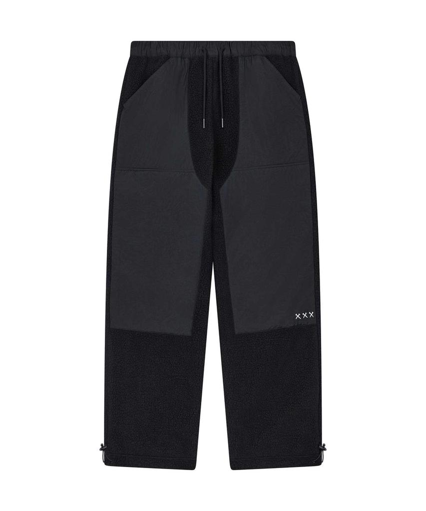 JAMIE WEST Nylon Fleece Reversible Cargo Pants (Black)