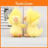 Duck Plushie With Pp Cotton Filling Short Fur Stuffed Doll For Kids Room Decor
