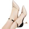 Fashion Womens Pumps New Fashion Sweet Pointed Toe Buckles Strap Stiletto Lady Cool Red Sexy Party High Heels Spring Autumn Casual Shoes