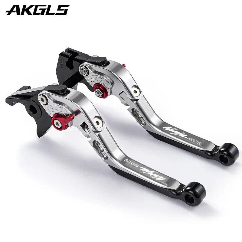 Ninja 400 2022 For Kawasaki Ninja 400 Z400 2018 Adjustable Folding Retractable Brake Lever Clutch Lever