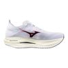Mizuno Wave Rebellion Pro Low Running Shoes, White, Navy, and Pink, Size 28.0 cm, 2E