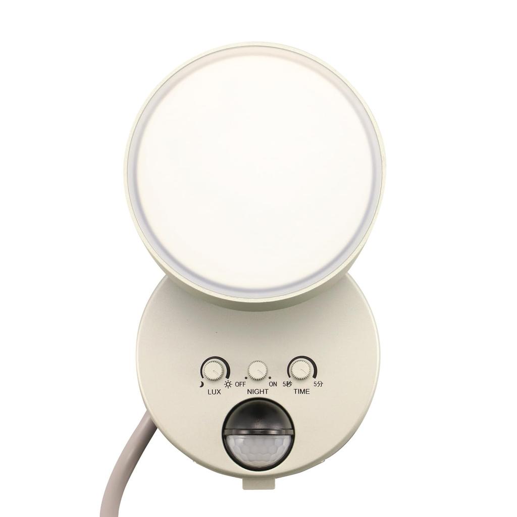 DX Antenna LED Sensor Light, Single Light, AC Outlet Type, DSLD10D1(S)