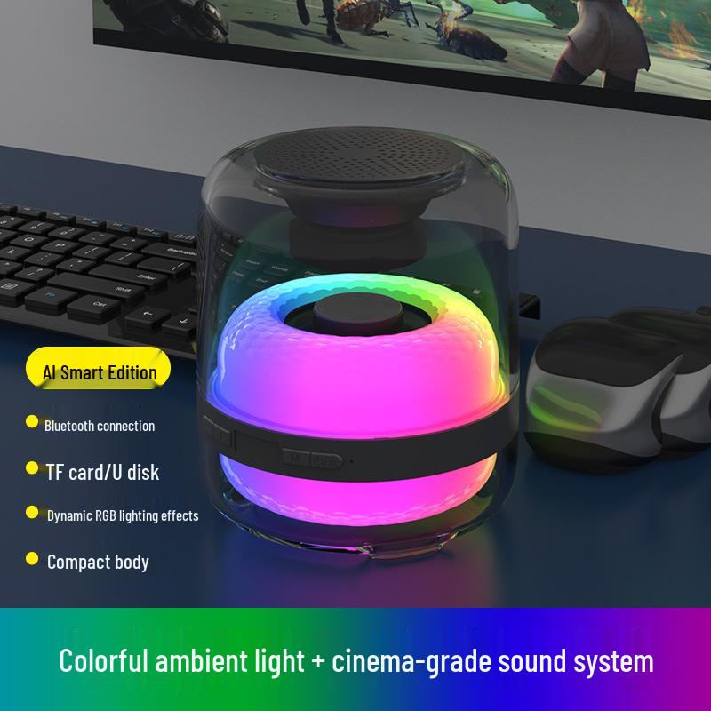 YD-19 RGB Bluetooth-колонка - Звук Hi-Fi, Мощные басы, Компактный дизайн
