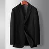 Autumn and Winter Pure Wool Single West Youth Light Luxury Business Double-sided Woolen Suit Jacket