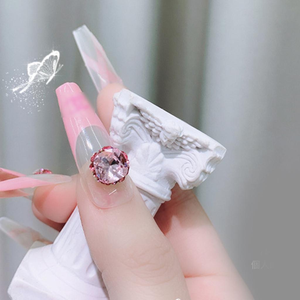 3PCS 3D Nail Charms AB Nail Rhinestones Set for Nail Art Clothing Jewelry DIY Nails Art Craft Manicure Embellishment