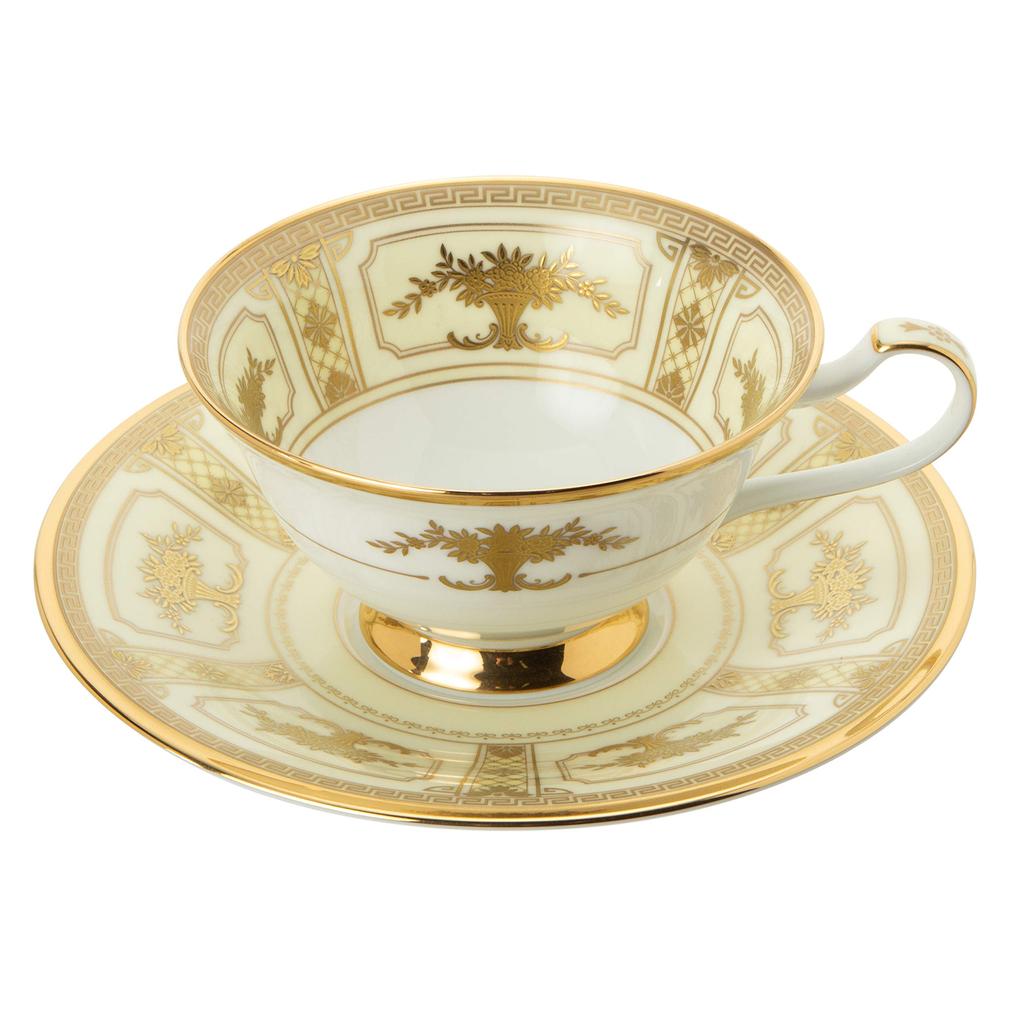 Noritake Cup Saucer 220cc Imperial Sweet Bone China & (Coffee Tea) Y59587/9984