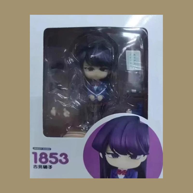 10 см Коomi-сан не Коmyushou Desu Коми Сёко 1853 Фигурка Действия Не может Общаться Аниме ПВХ Модель Q версия Игрушки Подарки