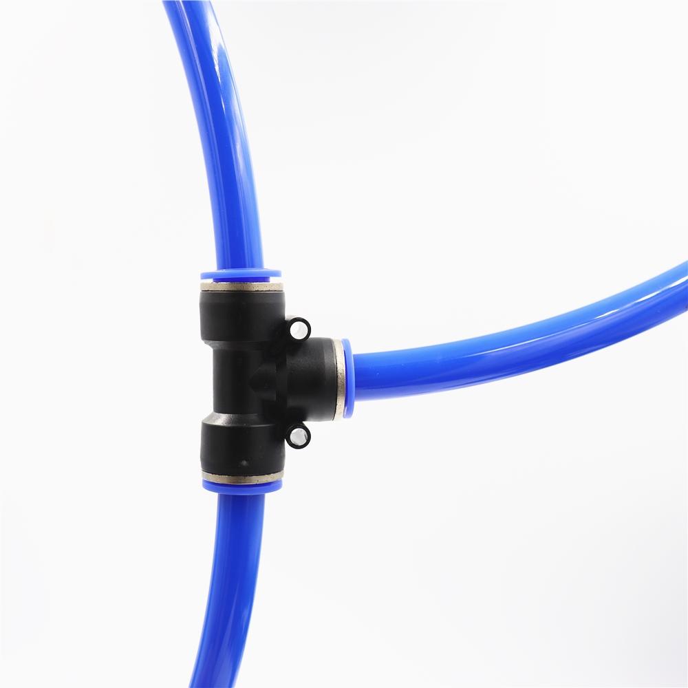 1Pcs Quick pneumatic plastic joint PU pipe butt joint, hose trachea joint, pneumatic components.Quick plug pneumatic valve