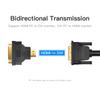 Vention DVI-HDMI адаптер двунаправленный DVI D 24+1 штекер-HDMI-мама кабельный разъем-конвертер для проектора HDMI-DVI