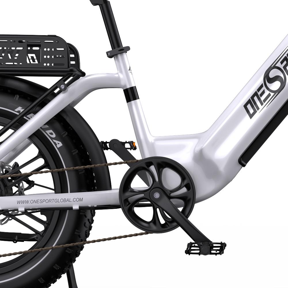ONESPORT OT08 Adults E-Bike - 500W Responsive Motor 48V18Ah Removable Battery 120KG Weight Capacity Perfect for Daily Errands