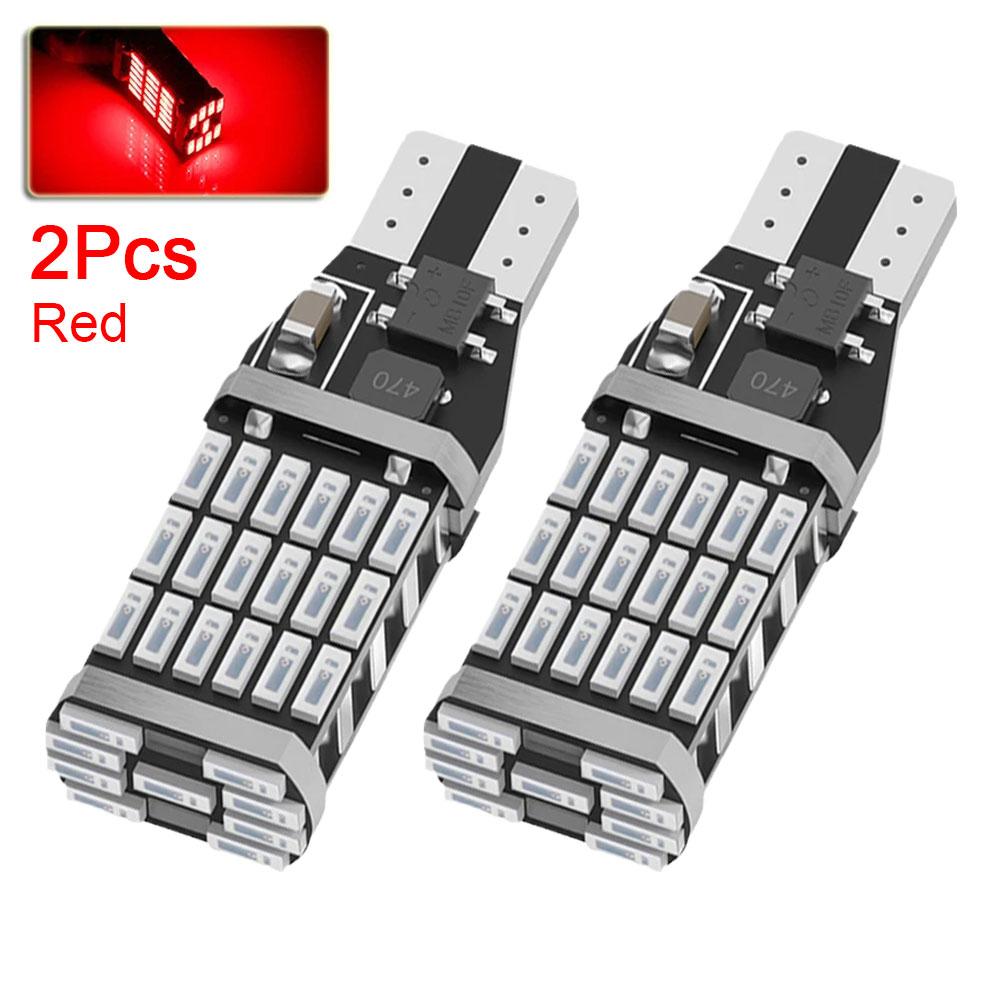 2 шт. T15 W16W 921 912 светодиодные лампы высокой мощности супер яркие 1200 лм замена для автомобиля фонарь заднего хода белый