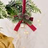 Window Decor Hanging Pendant Bell Bow Pendant Pendant Pine Needle Christmas Tree Atmosphere Props