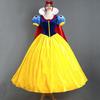 Plus Size S-4XL Snow White Halloween Cosplay Dress for Adults