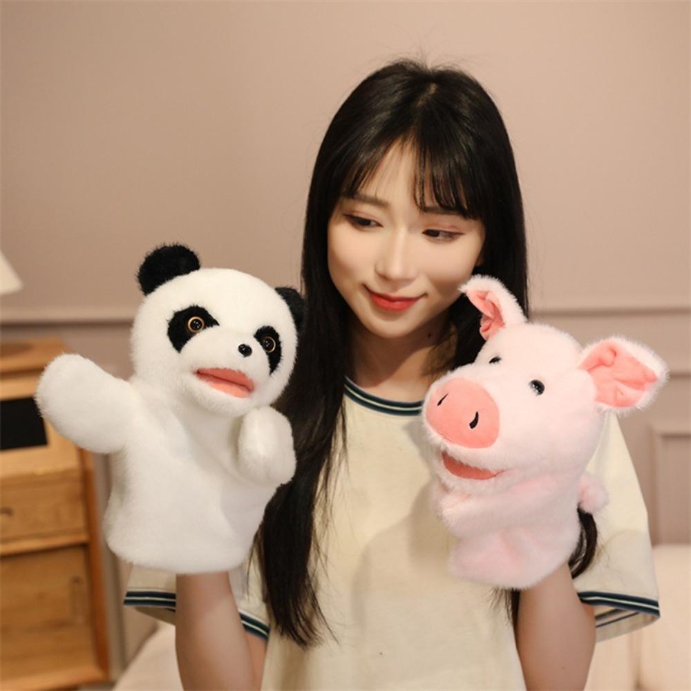 Kawaii Dolls Storytelling Puppet Cute Animals Stuffed Plush Animals Animal Hand Puppet Story Time