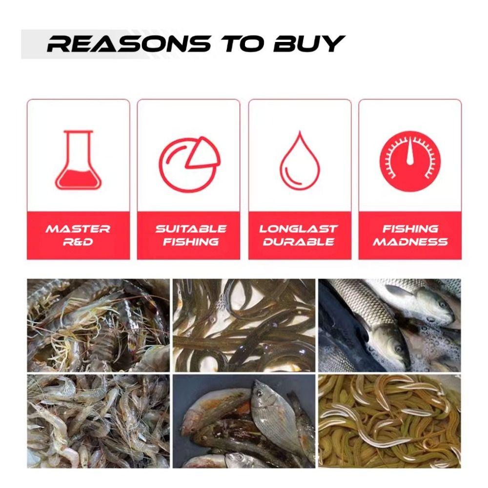 Красные рыболовные приманки, зерновые приманки для привлечения рыбы, новая приманка для рыбной ловли для рыболовной сети