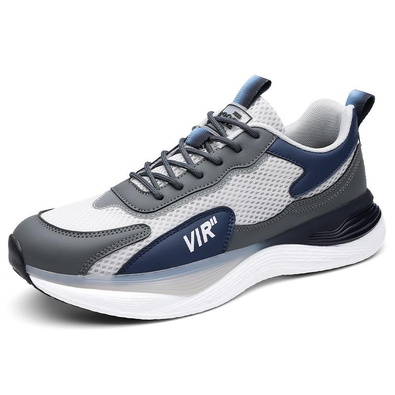 Мужская обувь 2025 новая летняя сетчатая молодежная дышащая модная студенческая обувь трендовая мужская 2025