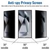 Защитное стекло с защитой конфиденциальности для Samsung Galaxy S23/S22/S21 Plus/Note20/S24/S25/S26 Ultra и iPhone 17/16 - Защита от отпечатков пальцев, от разбиения, от царапин, от масляных пятен - 1 шт.