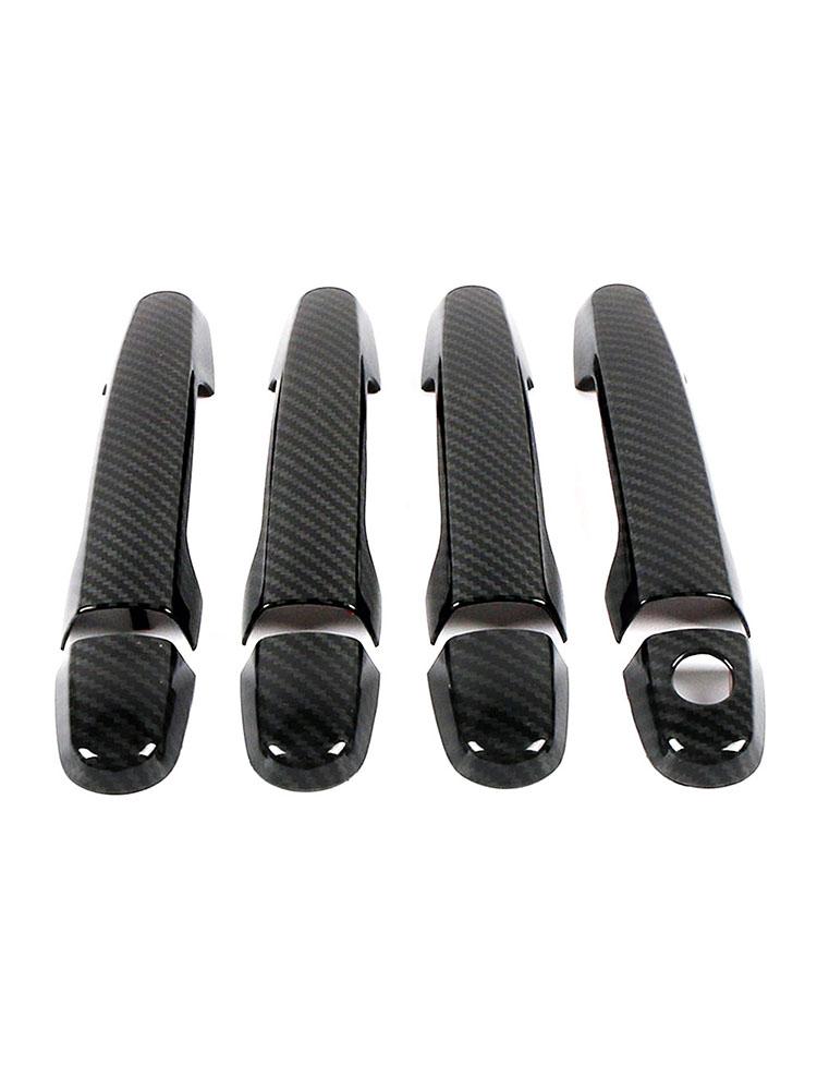 Для Scion xA xB tC xD Напечатанная карбоновая наружная дверная ручка, молдинг, рамка, рамка