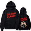 Spring and Autumn Hooded Anuel AA Real Hasta La Muerte Print New Fashion Hoodies Funny Hoodie Sweatshirts Men Sleeve Clothes