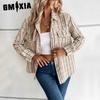 Autumn Winter Small Fragrance Design Coat Retro Plaid Cardigan