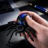 Halloween Party Decoration 1/4Pcs Glitter Spider Squeeze Toy, Stress Relief Realistic Scary Gadget Fake Prank Toy Portable Reliever