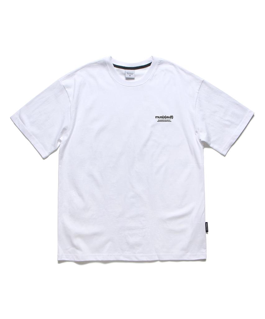 ABNORMALTHING At Oversized T-Shirt White (At T-Shirt White)