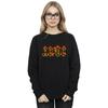 AC/DC Womens/Ladies Flames Logo Sweatshirt