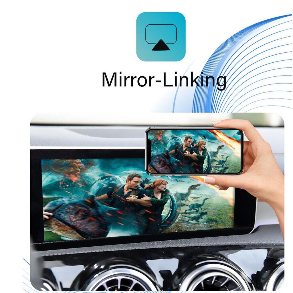 Sinairyu Беспроводной CarPlay Android Auto DAB DVR HDMI Mirror-Link совместим с системой Mercedes Benz ABV GLA Class NTG 6.0